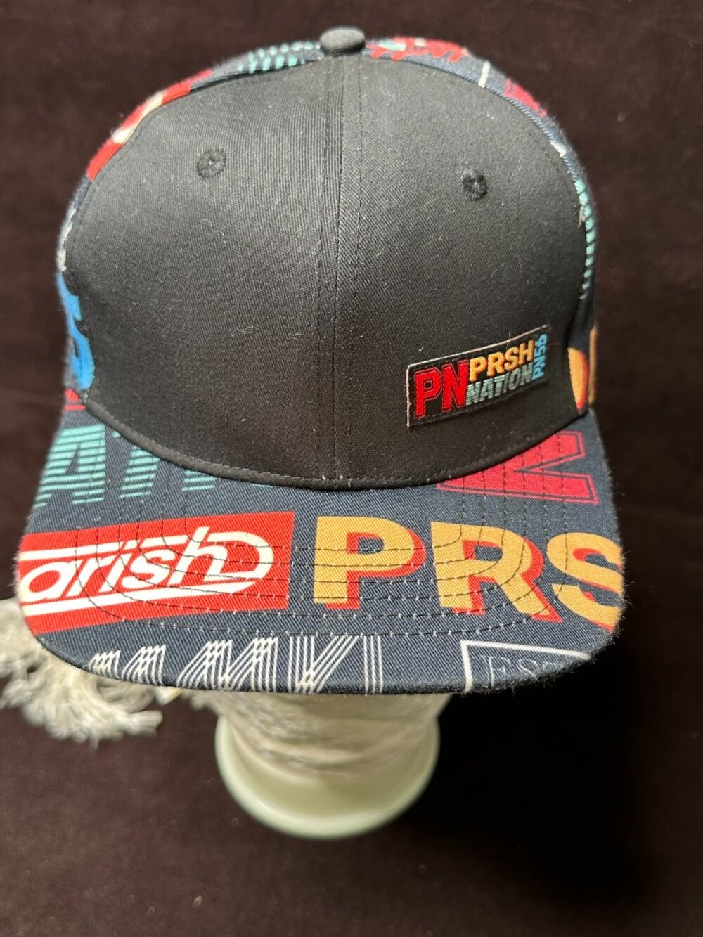 Parish Nation "PRSH NATION" graphic snapback hat